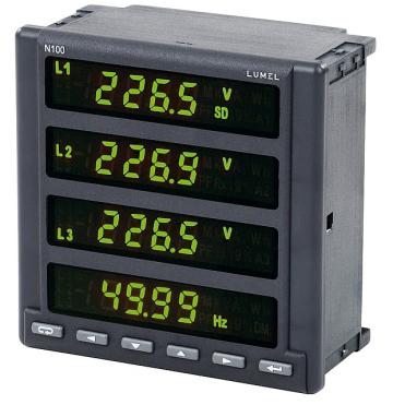 Analizor Lumel N100-11000E0, 3x57.7/100 V, intrare impuls de la Braistore Srl