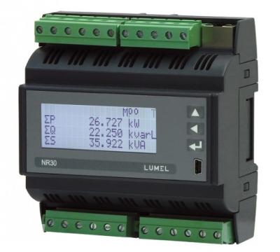 Aparat monitorizare Lumel NR30-112100E0, 3x57.7/100 V de la Braistore Srl