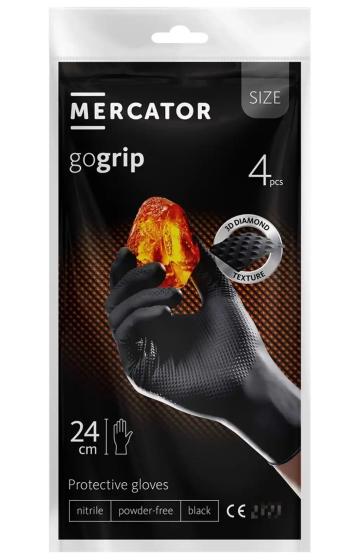 Manusi nitril Heavy-duty Gogrip Black- 4 bucati de la Medaz Life Consum Srl