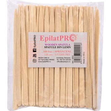 Spatule lemn sprancene set 100buc. de la Mezza Luna Srl