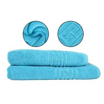 Prosop fata bumbac turcoaz 50x90cm 500g de la Gastro Bar Solutions Srl