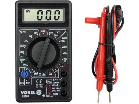 Aparat de masura universal Vorel 81780 | masuratori tensiune de la Solar Solution