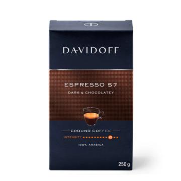Cafea macinata Davidoff Espresso 57 Dark & Chocolatey 250g