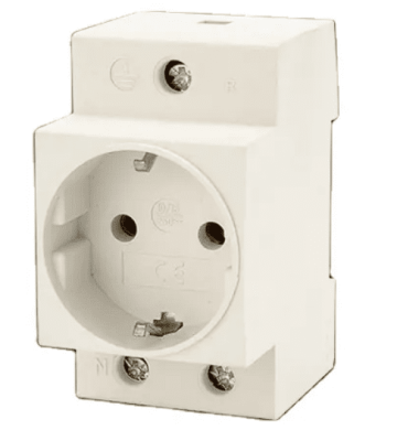 Priza modulara pentru sina DIN, 230V
