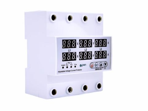 Releu trifazic 63A protectie tensiune