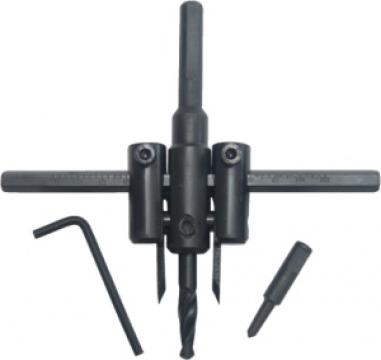 Freza reglabila pentru gipscarton-set / 25mm - 20-120mm de la URBANIX SRL