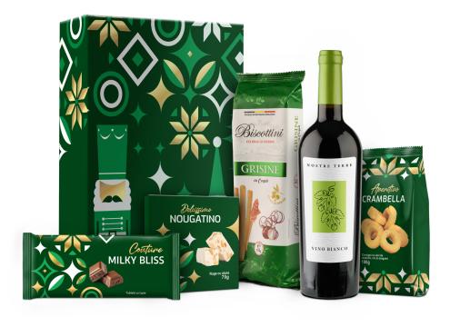 Cos cadou Little Green de la Web2print Bucuresti Srl