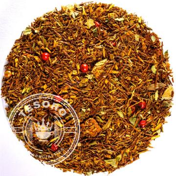 Ceai Rooibos cu capsuni si piper roz Capsunica Piscatoare de la Kingstone Commerce S.R.L.