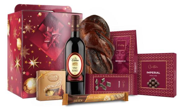 Cos cadou Choco Love de la Web2print Bucuresti Srl