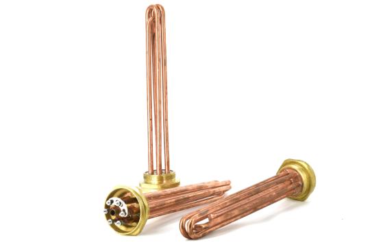 Rezistenta boiler din alama 2, 4.5kW , 230V 380V de la Caldor Heat &Engineering Srl