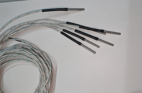 Termocuplu K, 3.5 A 30 mm, cablu 1 m productie Italia de la Caldor Heat &Engineering Srl