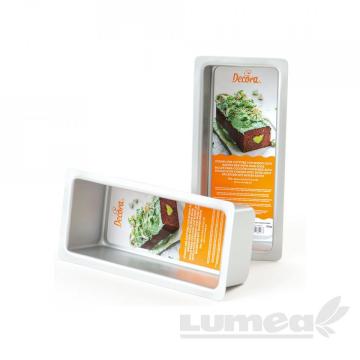 Forma de copt dreptunghiulara din aluminiu, 25,4x10,2cm de la Lumea Basmelor International Srl