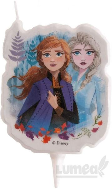 Lumanare aniversara Frozen, 2D - deKora