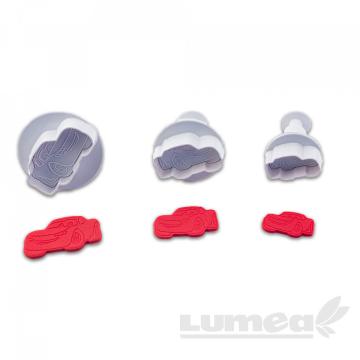 Set decupatoare McQueen, 3 buc. - Lumea