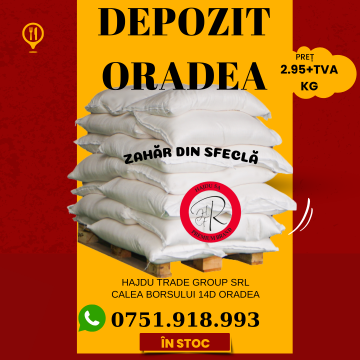 Zahar vrac 50 kg de la Hajdu Trade Group Srl