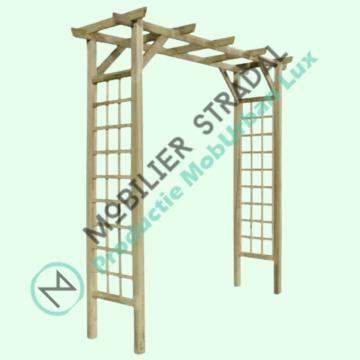 pergola lemn