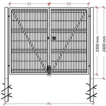 Porti auto galvanizate la comanda