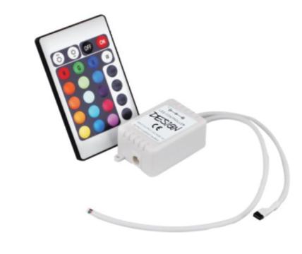 Telecomanda IR si controller RGB 12V