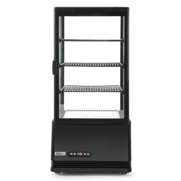 Vitrina rece de prezentare, Negru, 98 lt, interval temp 0-12