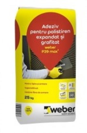 Adeziv pentru polistiren Weber P39 MAX2 25kg