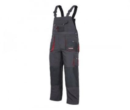 Pantalon lucru din bumbac-poliester cu pieptar - S/48 de la PDET Atlantic Distribution Srl