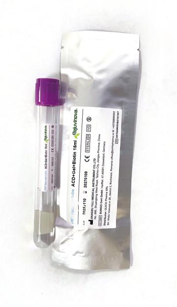 Dispozitiv x 10 PRP Rejuvinova eprubeta vacuum ACD + gel