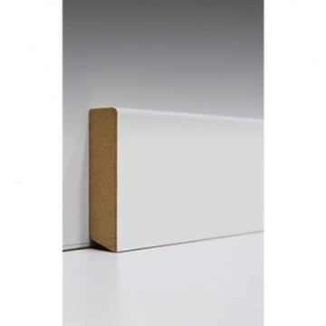 Plinta alba MDF Egger Cubic, dimensiune 2400 x 18 x 100 mm de la Visaria Design Srl.