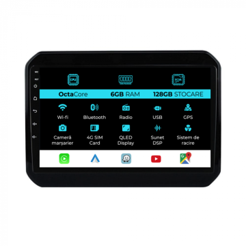 Navigatie Dedicata Suzuki Ignis (2016 - 2025), 9Inch, 6Gb Ra de la Nav Store