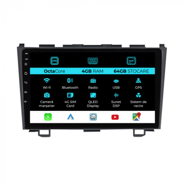 Navigatie dedicata Honda CR-V (2006 - 2012), 9 inch, 4Gb Ram de la Nav Store