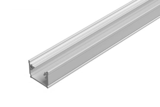 Profil Alu Pro-2 / 1m / anodizat argintiu de la Casa Cu Bec Srl