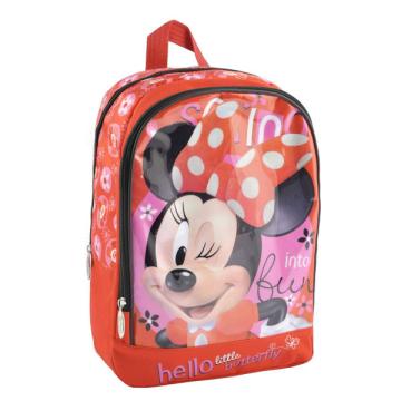 Ghiozdan mare Minnie Mouse Hello Little Butterfly, 41cm de la Novator Impex Srl