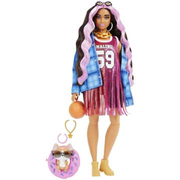 Papusa Barbie Extra Style, Basketball Jersey de la Novator Impex Srl
