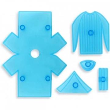 Set decupatoare tricou de fotbal, 5 buc. - Wilton