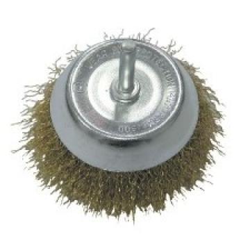Perie sarma alama cupa cu tija 75mm