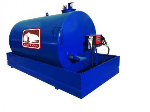 Rezervor cu perete simplu si cuva de retentie, 20.000 l de la Romtank Srl
