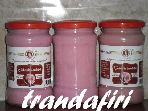 Serbet de trandafiri, 314ml/335gr