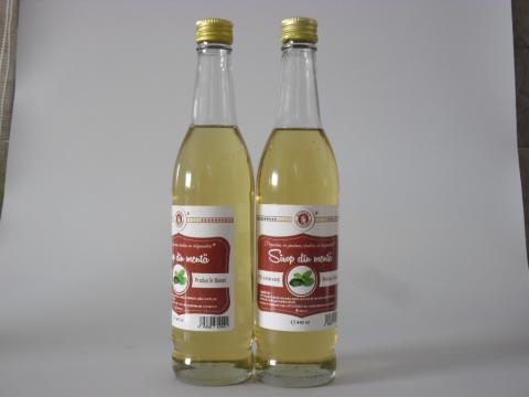 Sirop din (menta) pappermint, cultivata ecologic
