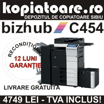 Copiator Konica Minolta BizHub C454 - SRA3 de la Kopiatoare.ro