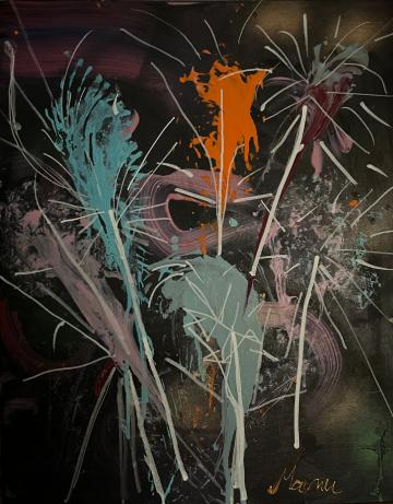 Print of Fireworks Fusion