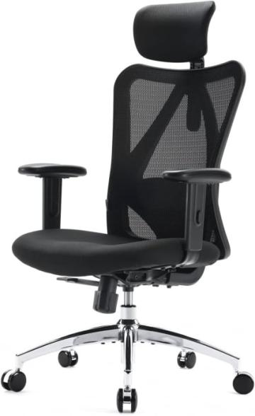 Scaun de birou ergonomic cu suport lombar reglabil