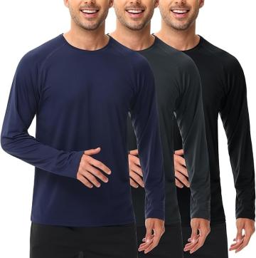Bluze subtiri, elastice pentru sport barbati, set 3 bucati de la Molifag Srl
