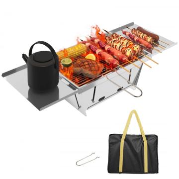 Gratar pliabil pentru camping