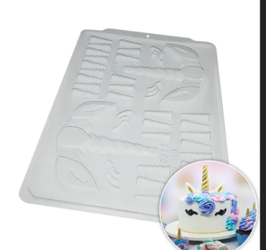 Forma ciocolata Unicorn, 15 cavitati