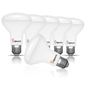 Becuri LED R80 E27 12w, lumina calda 2700K