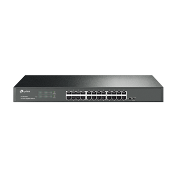 Switch 24 porturi RJ45 Gigabit, Unmanaged, 1U - TP-Link TL-S