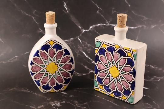 Set 2 sticle ceramice | floare stea de la Tradizan