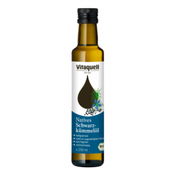 Ulei de chimen negru bio 250ml Vitaquell