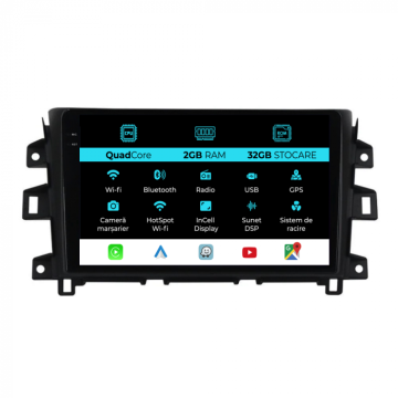 Navigatie dedicata Nissan Navara (2015-2022), 10 inch, 2Gb