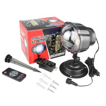 Proiector Snow Flower Lamp sfera fulgi de nea si zapada