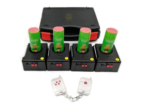 Sistem conexiune wireless pentru initiere artificii scena